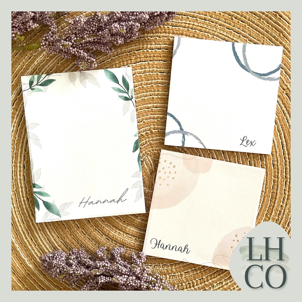 PERSONALIZED NOTEPAD CUSTOMIZED NOTE PAD Shopee Philippines