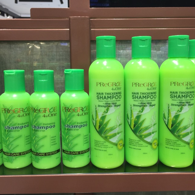 PReGROE 4 in 1 Hair Thickening Shampoo (120ml-250ml) | Shopee Philippines