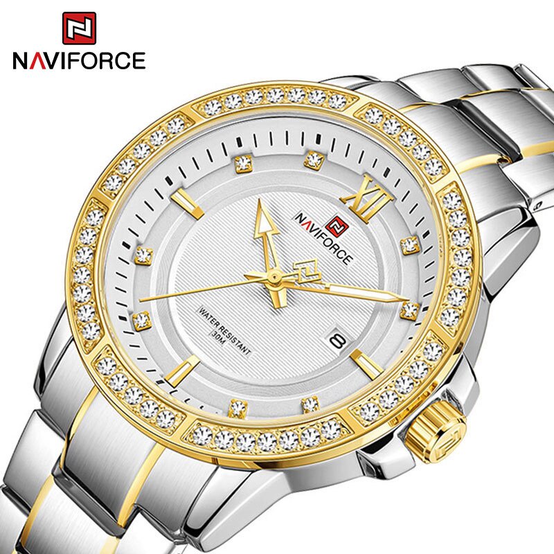 Naviforce water resistant hot sale 30m watch price