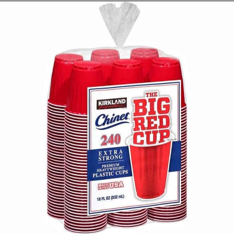 Red cups (10 pieces in one pack) | Shopee Philippines