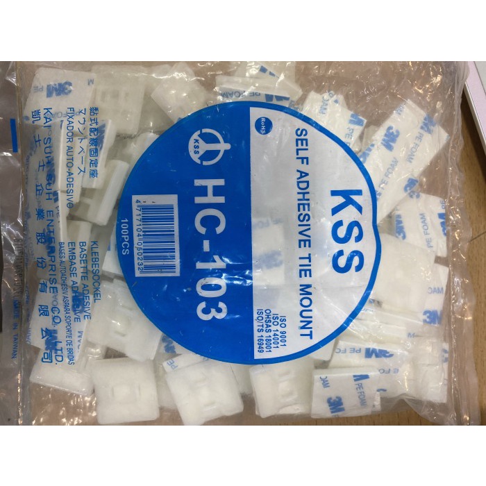 HC-103 KSS Tie Mount Cable / HC103 Cable Tie / HC 103/GME TM Cable Hook ...