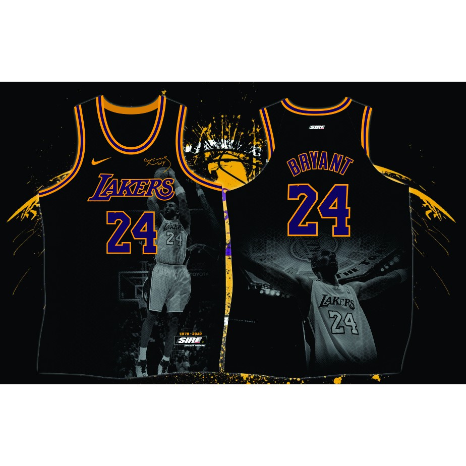 Kobe bryant hot sale jersey tribute