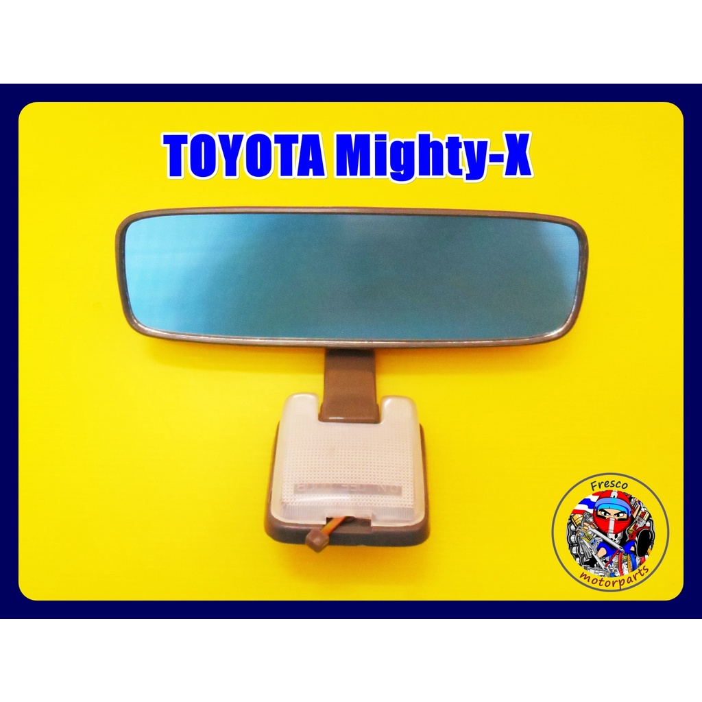 Sedan Mirror, Rear View Mirror with gray legs - TOYOTA Mighty-X Inside ...