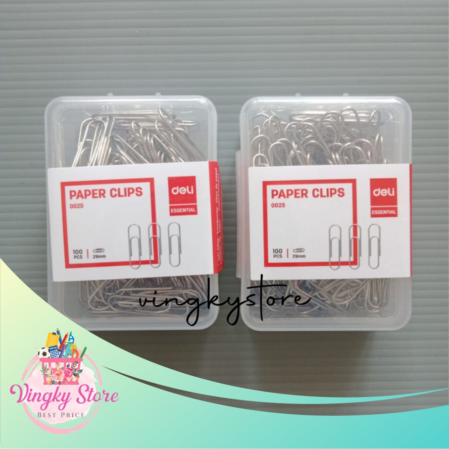 Mika Deli Office Paper Clip E0025 | Shopee Philippines