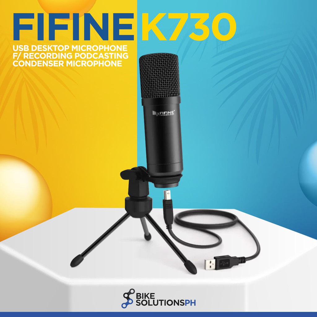  FIFINE USB Podcast Condenser Microphone Recording On Laptop, No  Need Sound Card Interface and Phantom Power-K669 : Musical Instruments