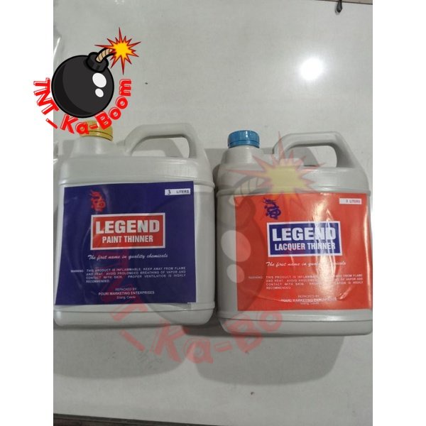 PAINT Thinner and LAQUER Thinner GALLON 3 Liters Shopee Philippines