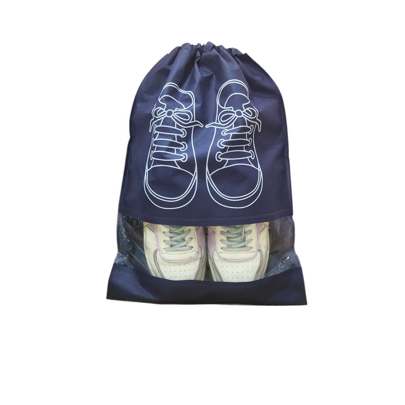 Waterproof Shoes Bag Travel Drawstring Non Woven Travel Bag for Shoes ...