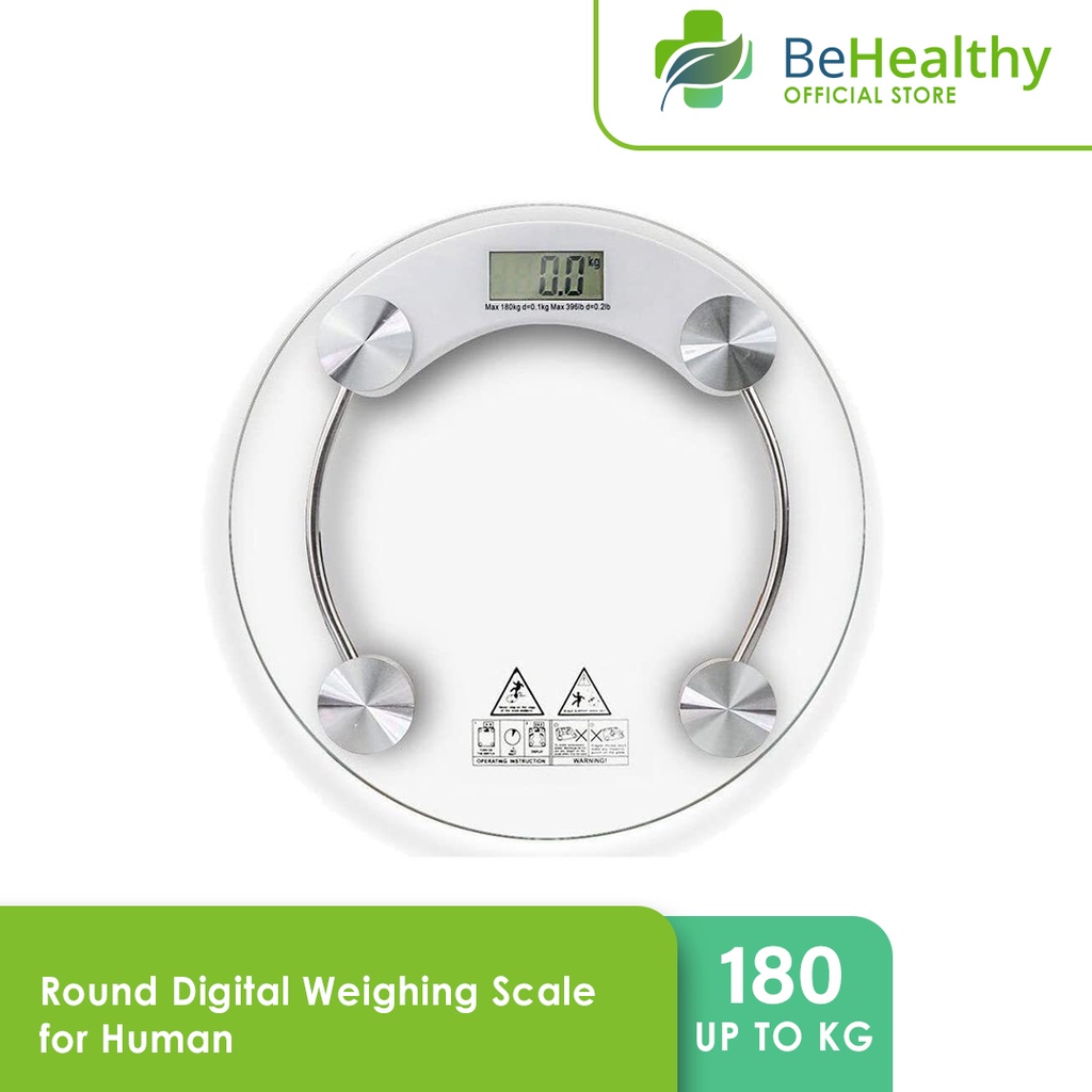 Round Digital Weighing Scale for Human Shopee Philippines