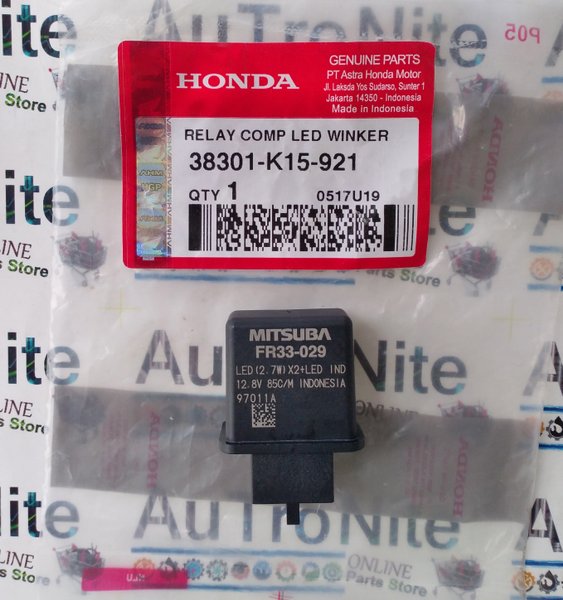 Relay Comp Winker Flasher Turn Signal Riting Lights Mitsuba 38301K15