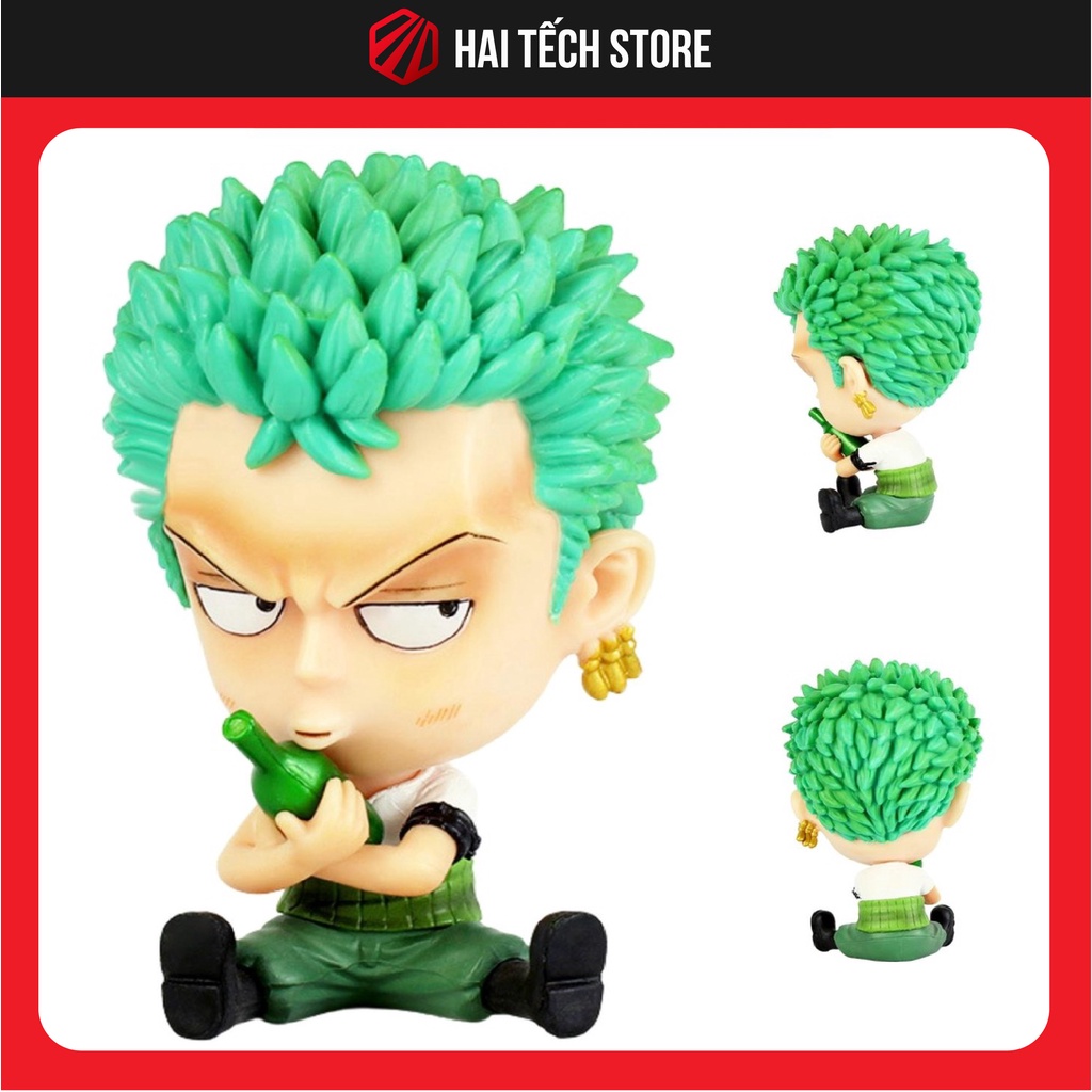 One Piece chibi Zoro cute cute Cheese Stick Model 9cm High, anime King ...