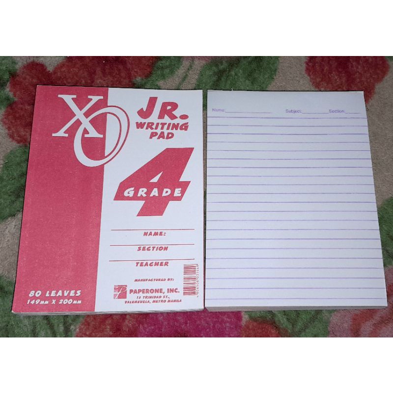 GRADE 4 writing pad Paper Shopee Philippines