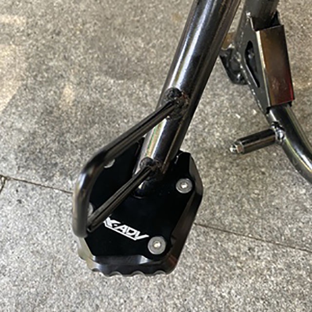 cavalletto laterale Ingrandisci Per H&ONDA X-ADV 750 2021 2022 2023 2023 2024 Accessori Moto Cavalletto Piede Cavalletto Laterale Estensione Pad Piastra di Supporto