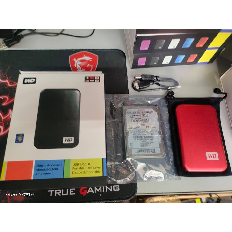 ASSORTED EXTERNAL HARD DRIVE 500GB WD RED ENCLOSURE | Shopee Philippines