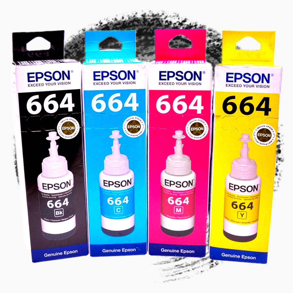 Epson Original / Genuine Bottle Ink T664 70ml Shopee Philippines