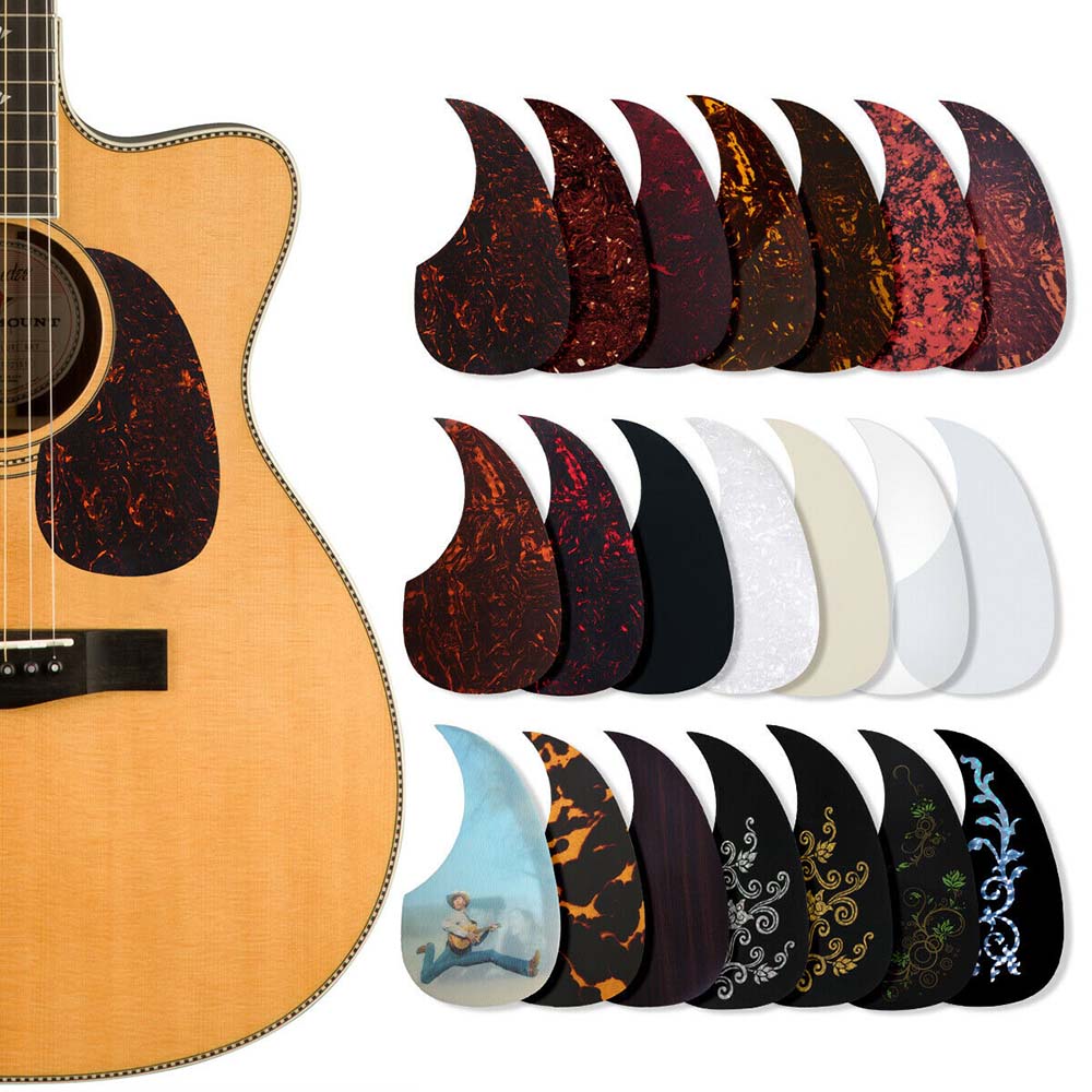 Guitar Pickguard Professional Folk Acoustic Guitar Self Adhesive Pick Guard Sticker Shopee