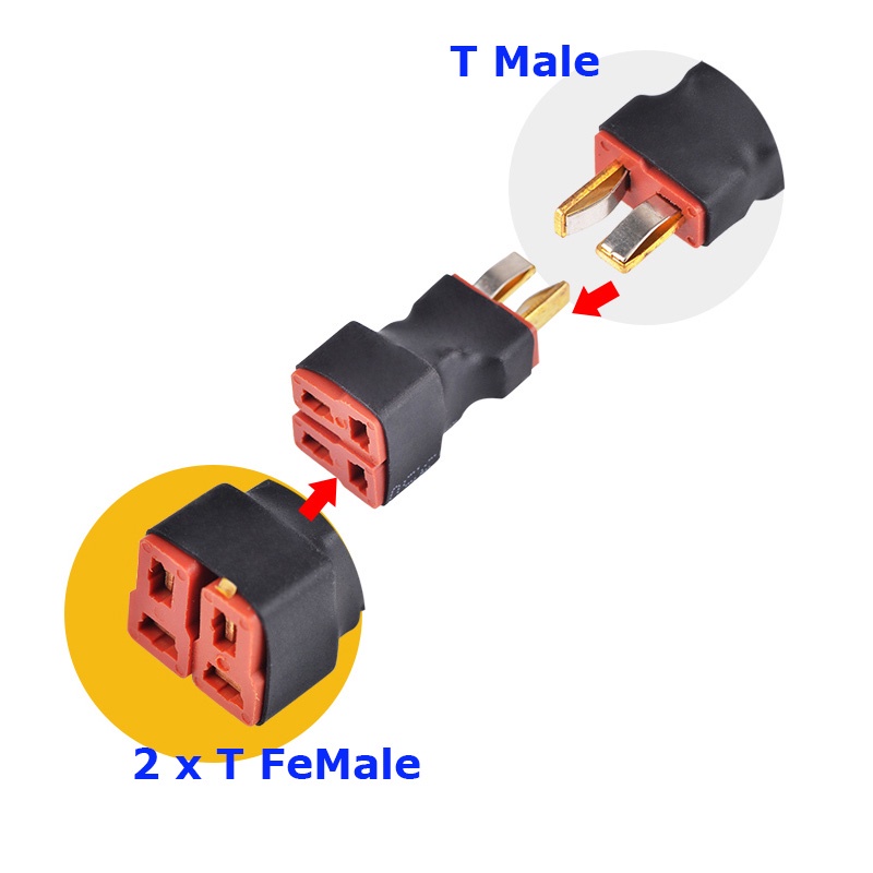 Adapter Xt30 Xt60 Xt90 Traxxas T Plug Deans Ec5 Ec3 Female To Male Hxt 4mm Connectors Plug Rc 5246