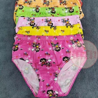 COD 12 pcs Kids panty dora design underwear for 4-5 yrs old