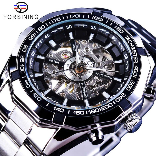 Men Watch Forsining Automatic Mechanical Skeleton Sport Hot Men s watches Shopee Philippines