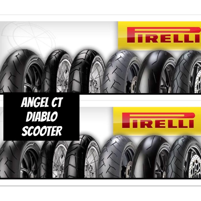 skadedyr Vær stille voksenalderen PIRELLI TIRES FOR SALE ANGEL CiTy / DIABLO / ANGEL SCOOTER | Shopee  Philippines