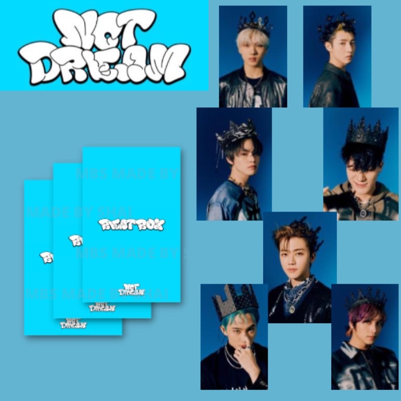NCT DREAM BEATBOX - WE GET HIGH FANMADE UNOFFICIAL PVC PHOTOCARDS ...