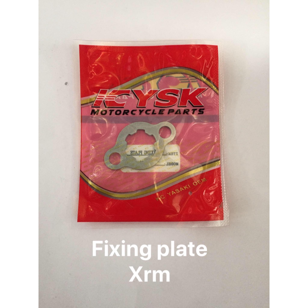 MOTORCYCLE FIXING PLATE XRM | Shopee Philippines