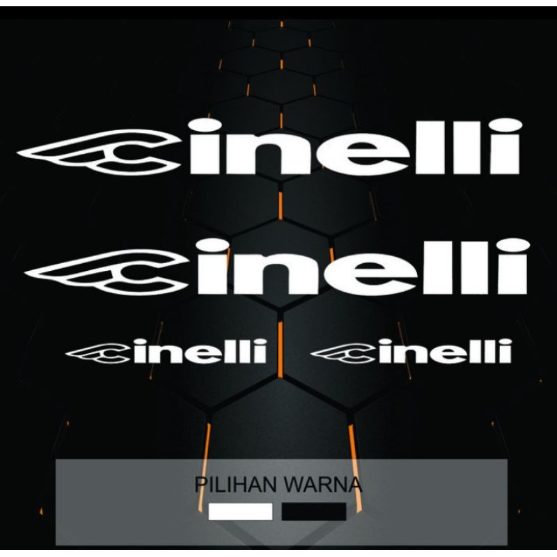 Cutting Sticker Sepeda Cinelli Bike | Shopee Philippines