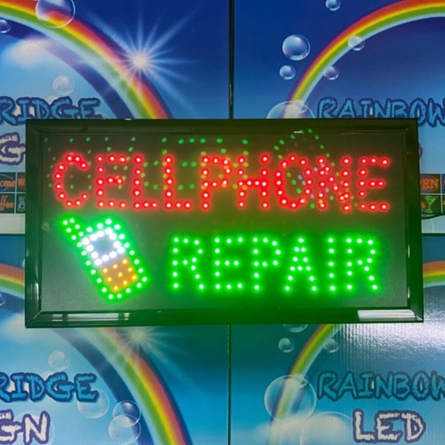 CELLPHONE REPAIR - RAINBOW BRIDGE LED SIGNAGE (2024-New-Small-Large) # ...
