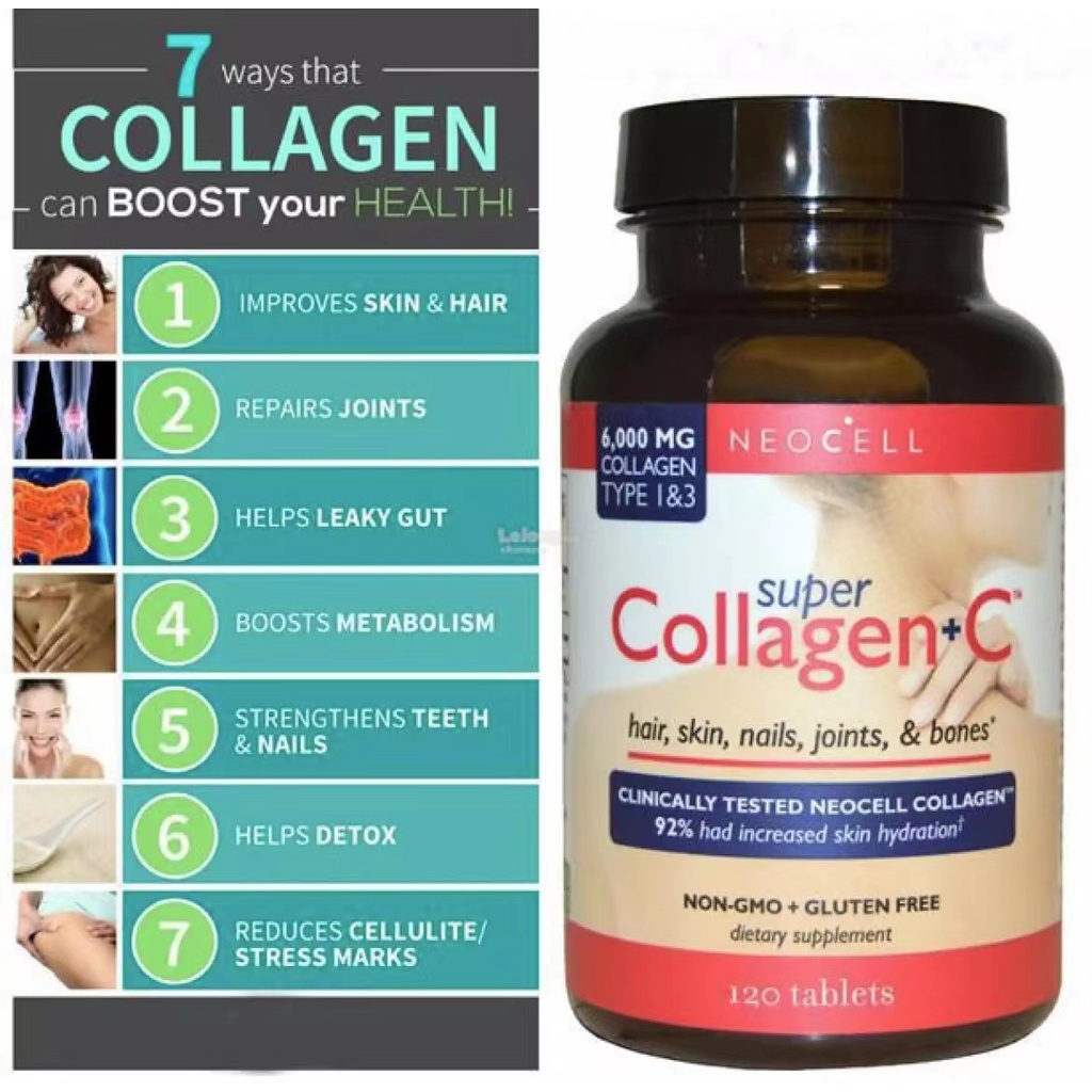 COD SALE NeoCell Super Collagen with Vitamin C 120 And 250 Tablets ...