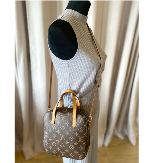 LOUIS VUITTON Monogram Spontini 2way Hand Shoulder Bag