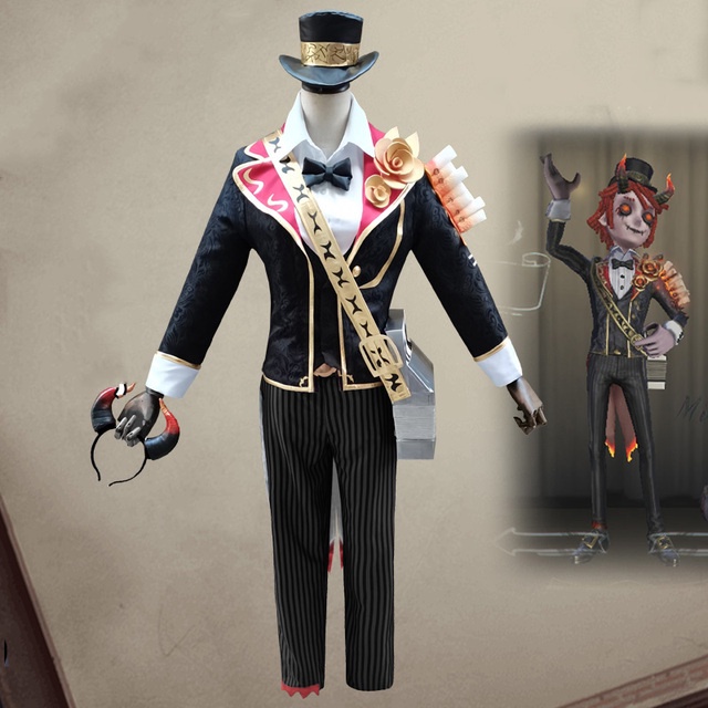 Anime Man Woman Cosplay Identity V Cos Postman Victor Grantz High Quality Uniform Costume Full 5087