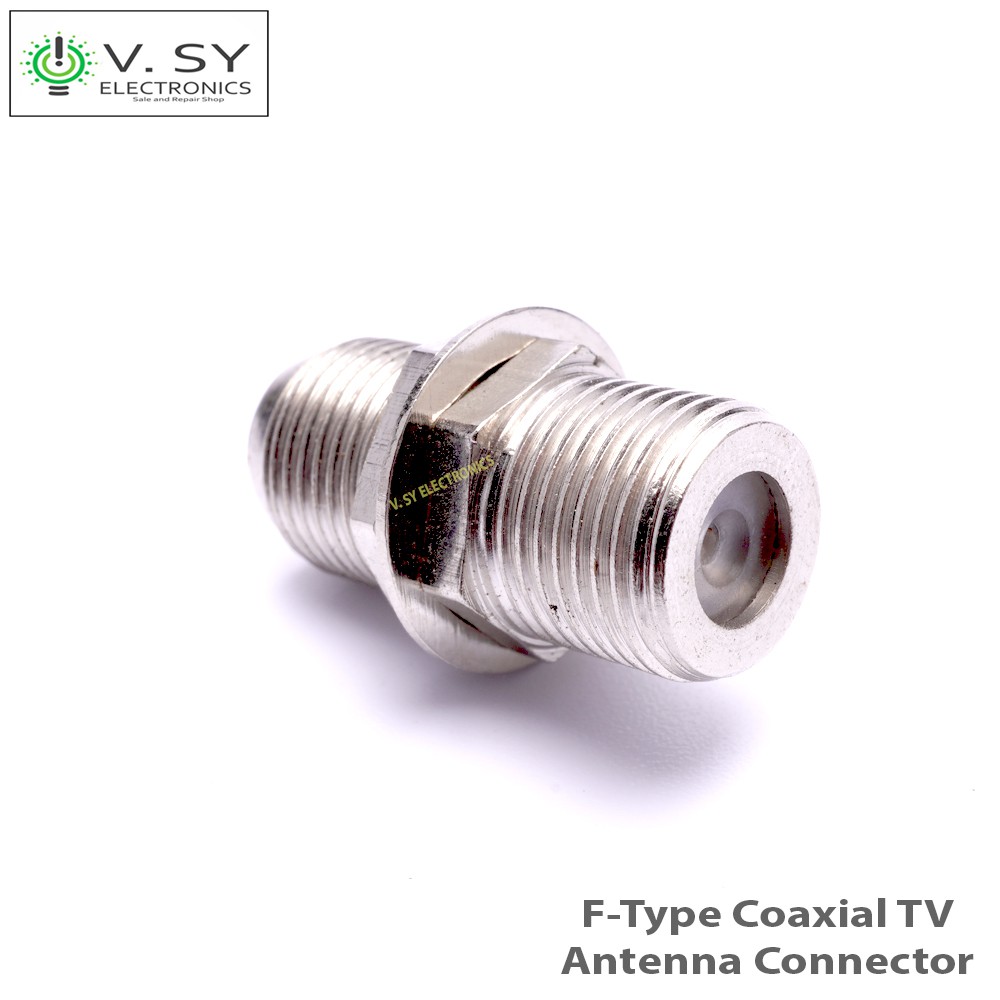 TV Antenna Coaxial F Type Female to Female Cable Connector Coupler