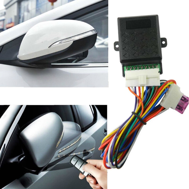 Universal Auto Fold Unfold Side Rear View Mirror Folding Closer System