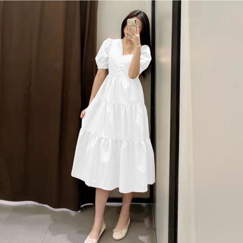 white and yellow dress When It's Love Mini Dress - Yellow and White, Large | Hazel and Olive