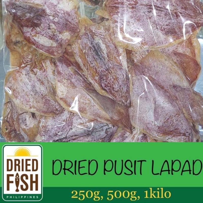 DFP Dried Seafood Pusit Medium/Large 250g | 500g | 1kilo | Shopee ...