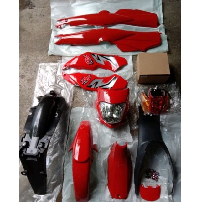 HONDA RS 125 FAIRINGS SET IN PICTURE/FREE 20pcs Bolts | Shopee Philippines