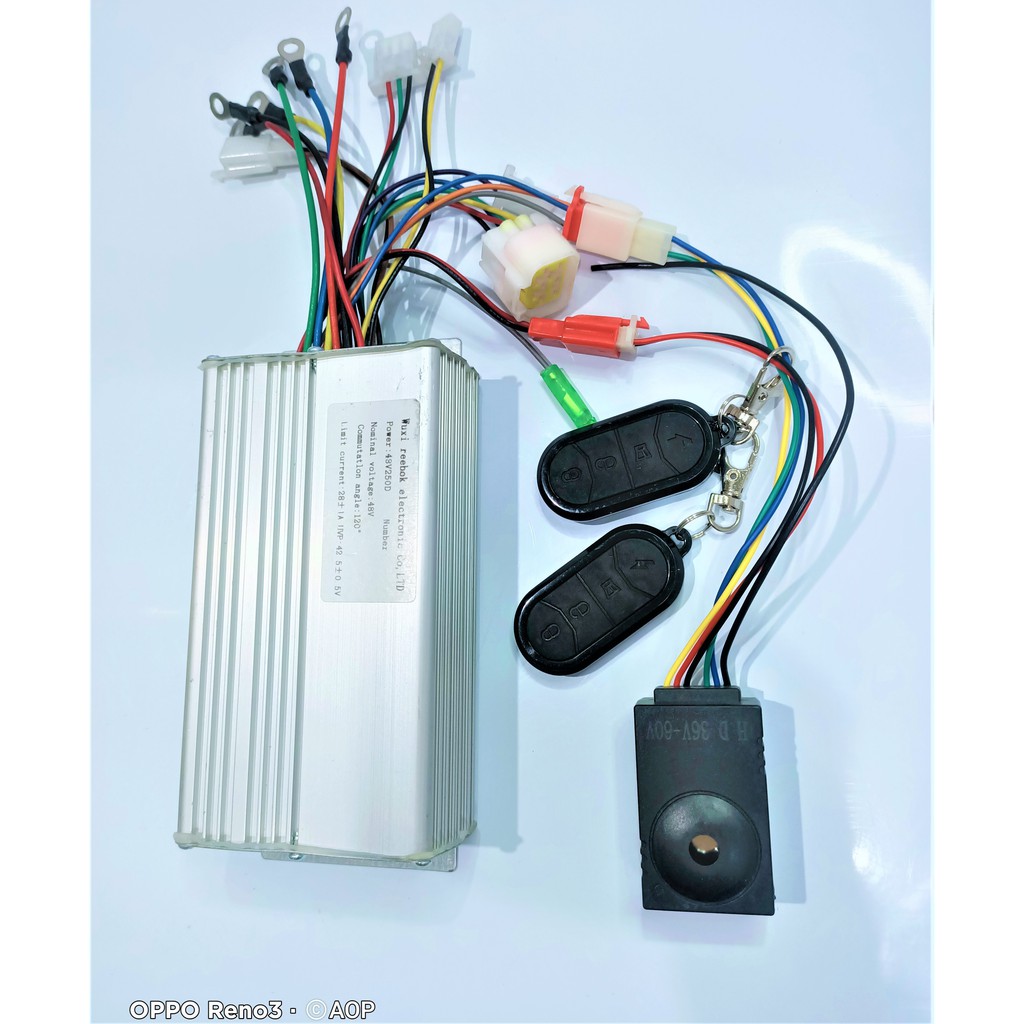 ebike controller 48volts 28A, 500600watts with reverse and keyless alarm Shopee Philippines