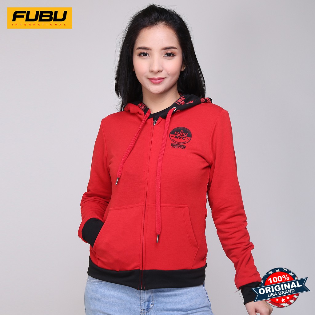 Fubu Queens Terry Reversible Jacket w Hood QGT16 0025