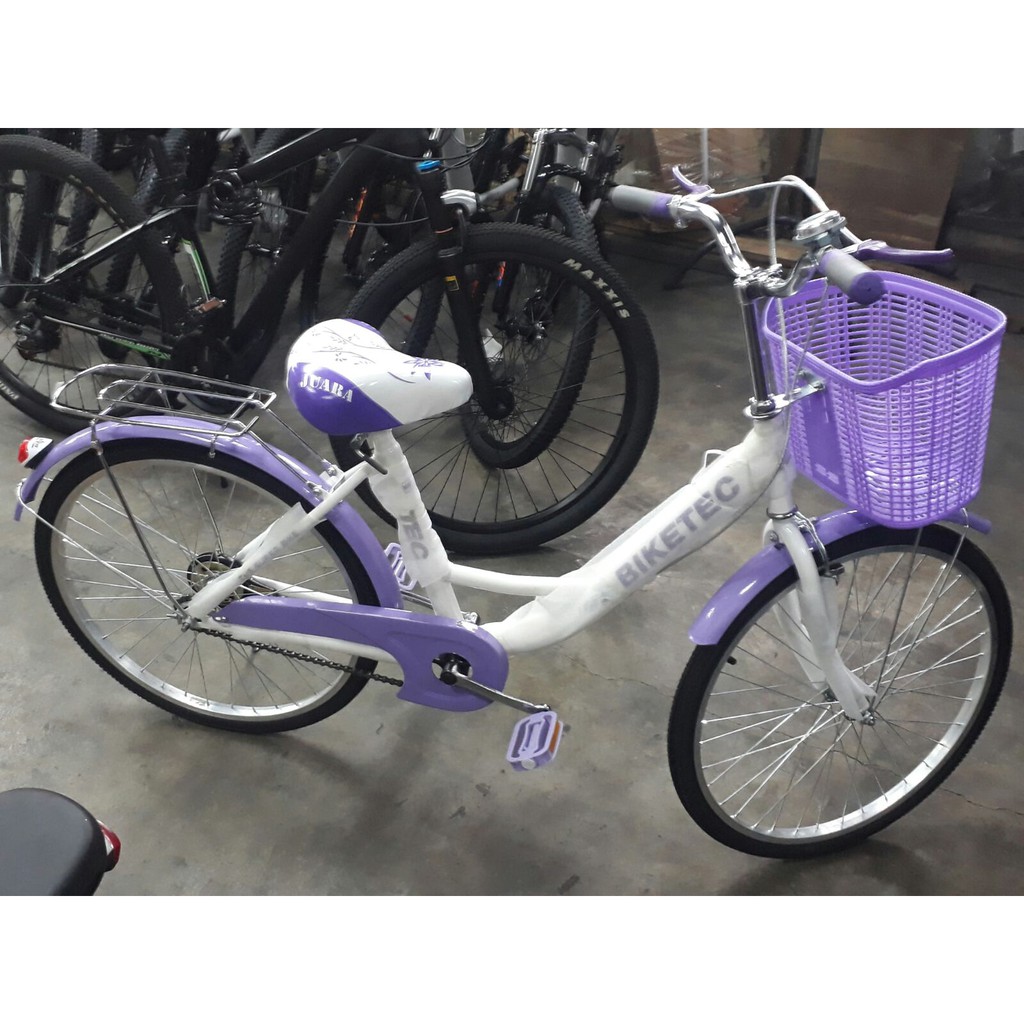 Purple deals ladies bike