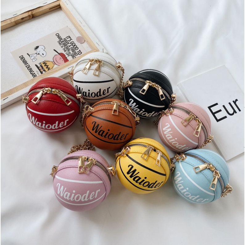 Mini basketball purse sale