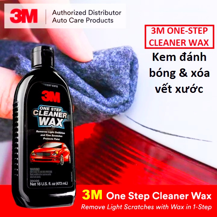 3m One Step Cleaner Wax (PN39006) Shopee Philippines