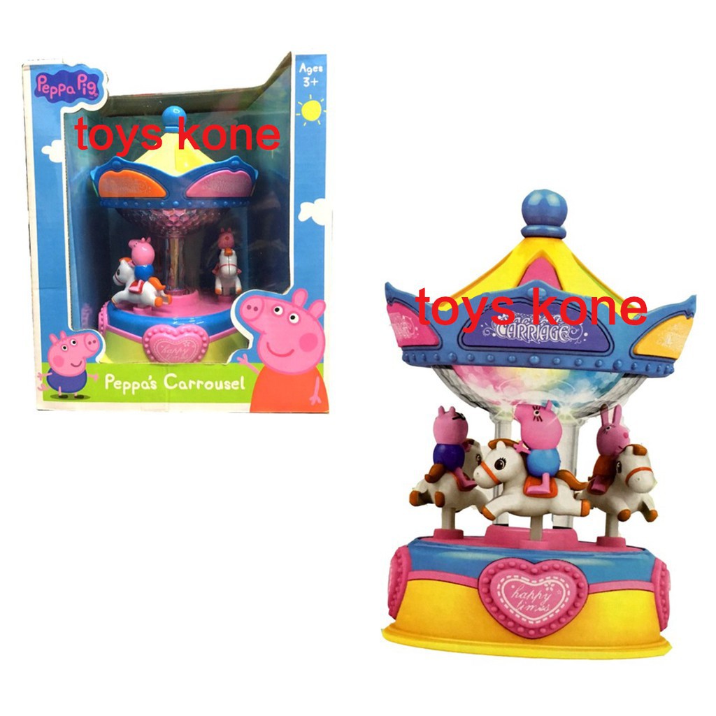 Peppa pig carousel store toy