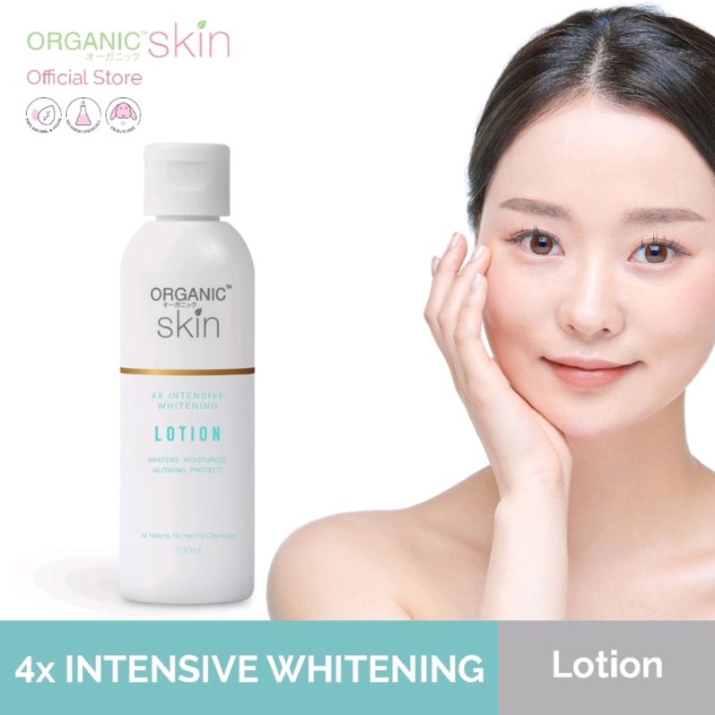 ORGANIC SKIN JAPAN 4x Intensive Whitening Lotion Vitamin C with SPF 30