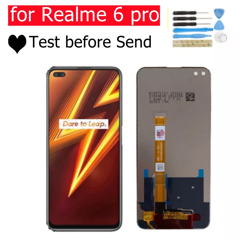 LCD Display for Realme 6 pro LCD Display Screen Touch Digitizer ...