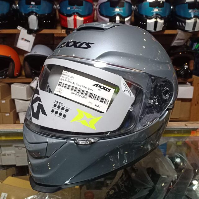 Helmet with dual visor (AXXIS) Shopee Philippines