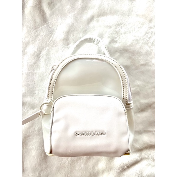 charles keith mini backpack