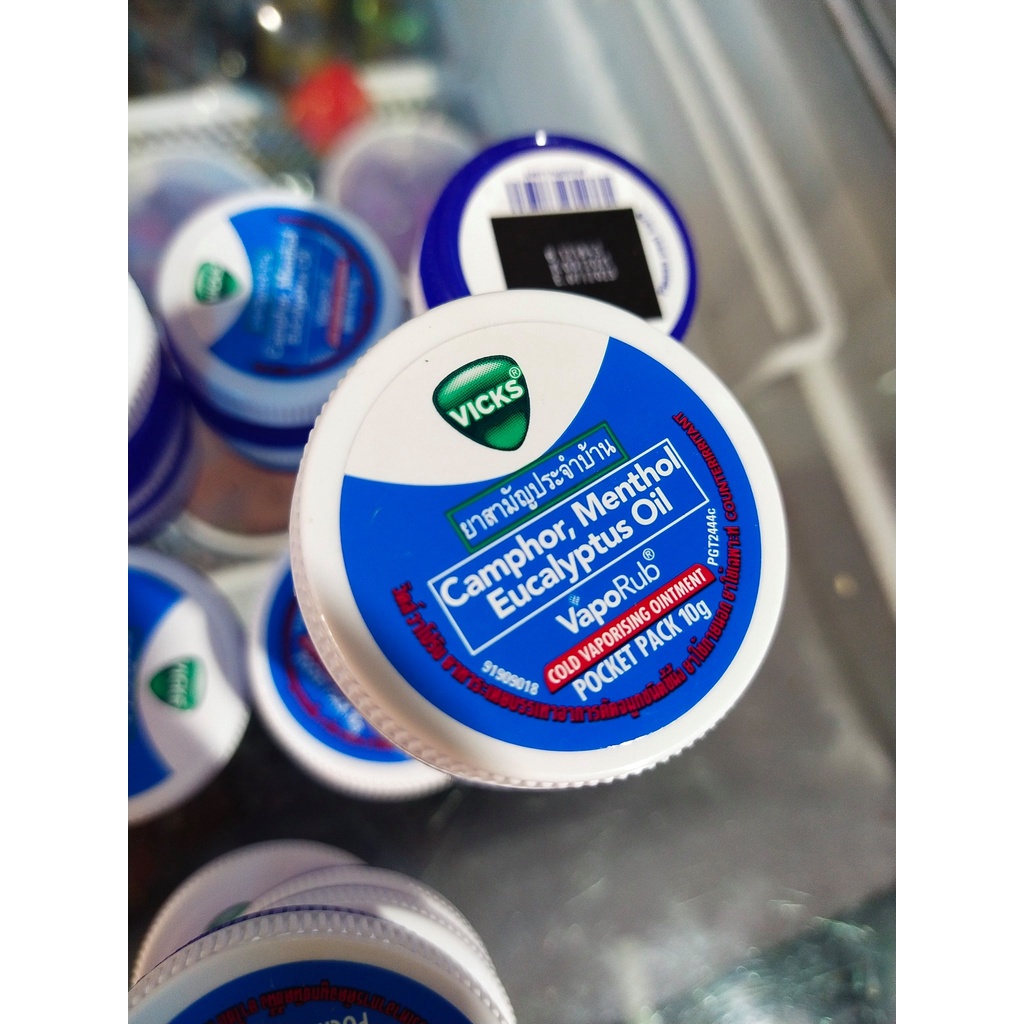 Vicks VapoRub Mini Pack 5g -10g | Shopee Philippines