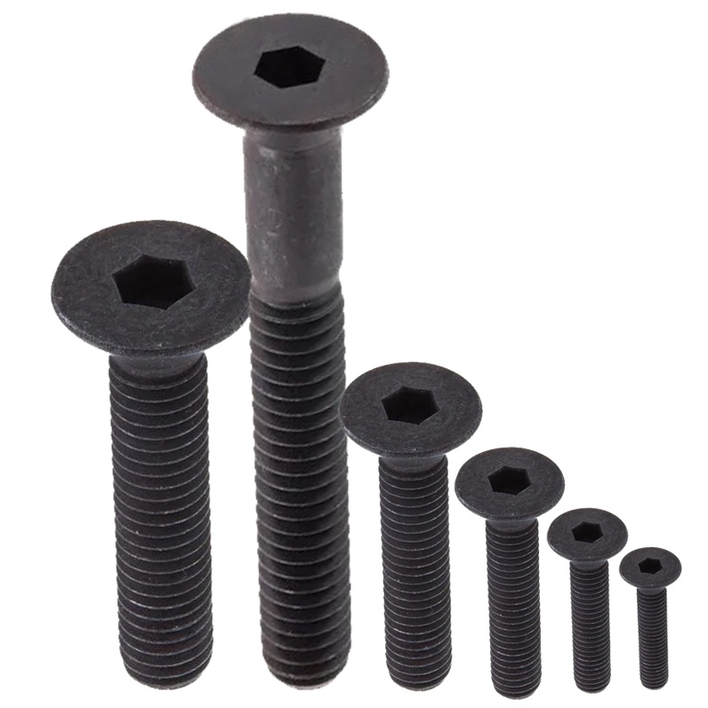 Allen Flathead M8 x 10mm - 50mm Socket Countersunk Head Bolt High ...