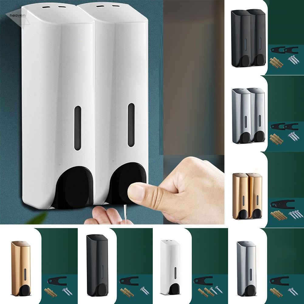 Home & Living 380ml Soap Dispenser Wall Mounted Liquid Bathroom Kitchen ...