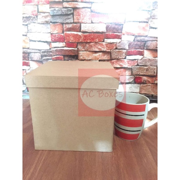 Hard Box 7x7x7 inches Paper mache Shopee Philippines