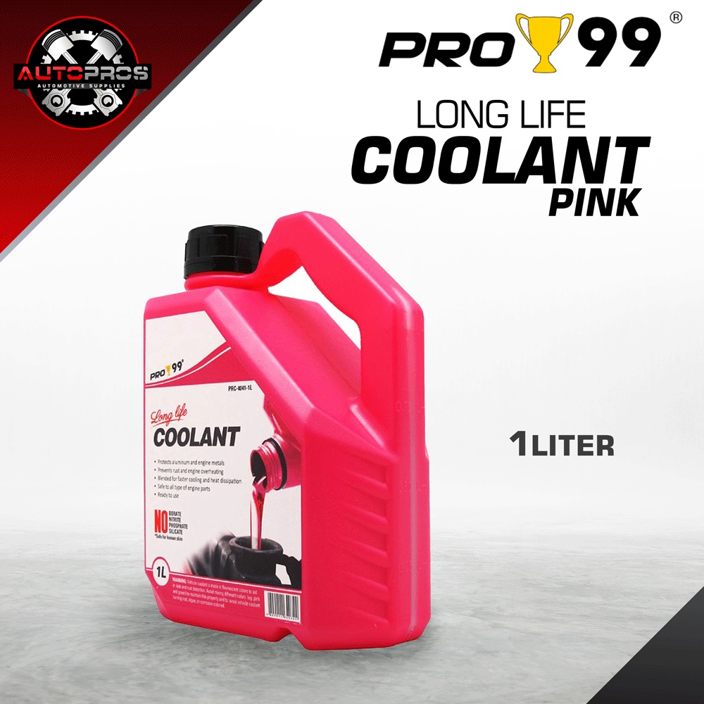PRO99 COOLANT PINK 1LITER | Shopee Philippines